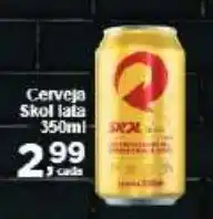 Rossi Supermercado Cerveja Skol lata oferta