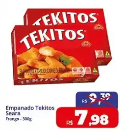 Rebouças Supermercados Empanado Tekitos Seara Frango oferta