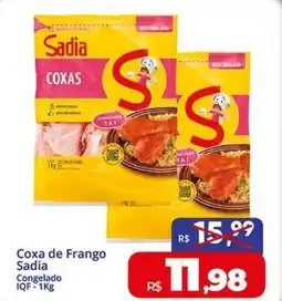 Rebouças Supermercados Coxa de Frango Sadia Congelado IQF oferta