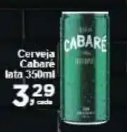 Rossi Supermercado Cerveja Cabare lata oferta