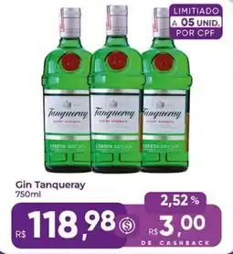 Rebouças Supermercados Gin Tanqueray oferta