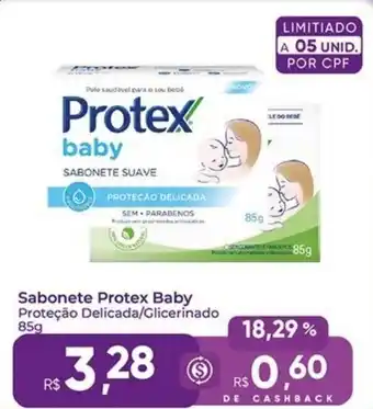 Rebouças Supermercados Sabonete Protex Baby oferta