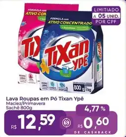 Rebouças Supermercados Lava Roupas em Pó Tixan Ypê oferta