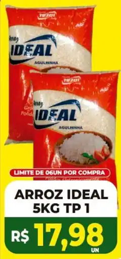 Vivendas Supermercados Arroz ideal  tp 1 oferta