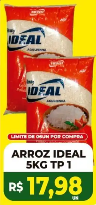 Vivendas Supermercados Arroz ideal  tp 1 oferta