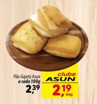 Asun Pão Gajeta Asun a cada oferta