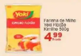 Rossi Supermercado Farinha de Milho Yoki Flocão Kimilho oferta