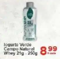 Rossi Supermercado Iogurte Verde Campo natural Whey 21 oferta