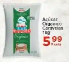 Rossi Supermercado Açúcar Orgánico Caravelas oferta