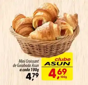 Asun Mini Croissant de Goiabada Asun a cada oferta