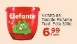 Rossi Supermercado Extrato de Tomate Elefante Trad. Pote oferta