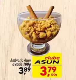 Asun Ambrosia Asun a cada oferta