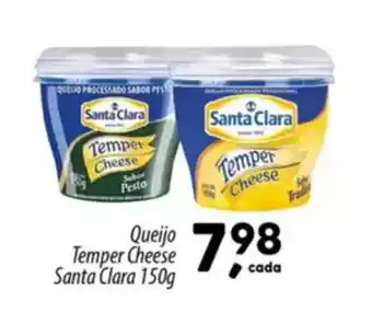 Asun Queijo Temper Cheese Santa ClarSanta Clara oferta