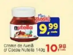 Rossi Supermercado Creme de Avelã c/ Cacau Nutella oferta