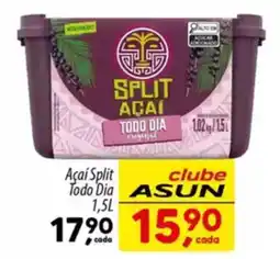 Asun Açaí Split Todo Dia oferta