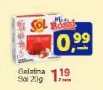 Rossi Supermercado Gelatina Sol oferta