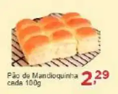 Rossi Supermercado Pão de Mandioquinha oferta