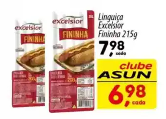 Asun Linguiça Excelsior Fininha oferta