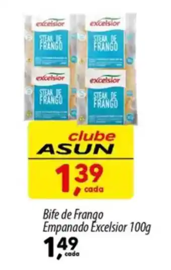 Asun Bife de Frango Empanado Excelsior oferta