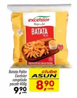 Asun Batata Palito Excelsior congelada pacote oferta