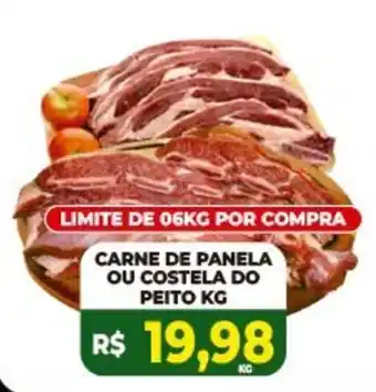 Vivendas Supermercados CARNE DE PANELA OU COSTELA DO PEITO oferta