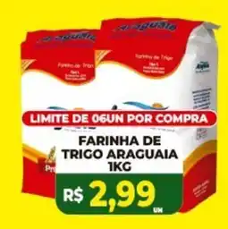 Vivendas Supermercados Farinha de trigo araguaia i oferta