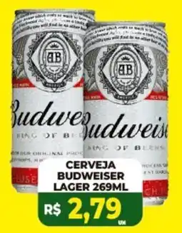 Vivendas Supermercados Cerveja budweiser lager oferta