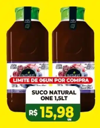 Vivendas Supermercados Suco natural one oferta