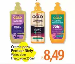 Atacadão Creme para Pentear Niely Vários tipos Frasco oferta