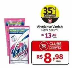 Hirota Food Supermercado Alvejante Vanish Refil oferta