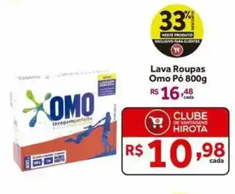 Hirota Food Supermercado Lava Roupas Omo Pó oferta