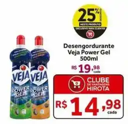 Hirota Food Supermercado Desengordurante Veja Power Gel oferta