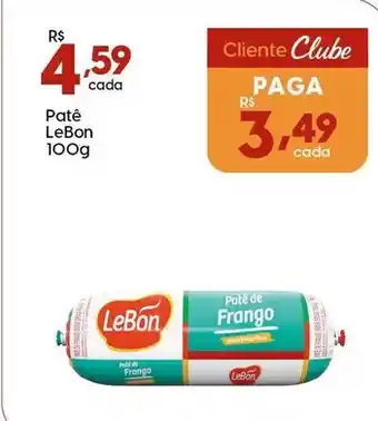 Supper Rissul Lebon - patê oferta