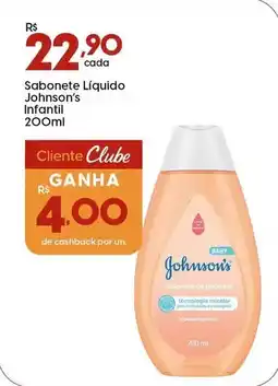 Supper Rissul Johnson's - sabonete líquido infantil oferta