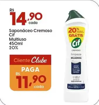 Supper Rissul Cif - saponaceo cremoso multiuso oferta