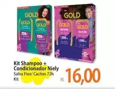 Atacadão Gold - kit shampoo + condicionador oferta