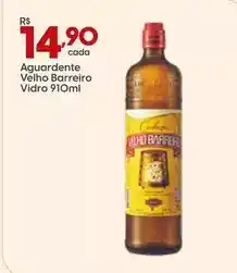 Supper Rissul Velho barreiro - aguardente vidrio oferta