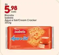 Supper Rissul Isabela - biscoito agua e sal oferta