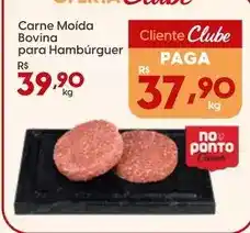 Supper Rissul Carne moída bovina para hambúrguer oferta