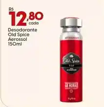 Supper Rissul Old spice - desodorante aerossol oferta