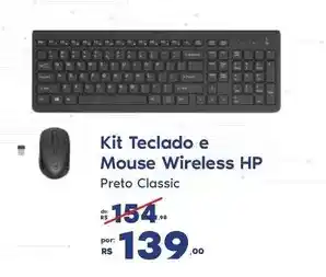 Sam's Club Hp - kit teclado e mouse wireless hp oferta