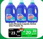 Max Atacadista Uau - lava roupas liquido active oferta