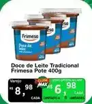 Max Atacadista Frimesa - doce de leite tradicional oferta