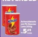 Max Atacadista Nestlé - achocolatado em pó nescau oferta