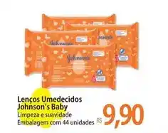 Atacadão Johnson's - lenços umedecidos oferta