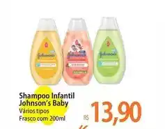 Atacadão Johnson's - shampoo infantil baby oferta