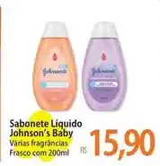 Atacadão Johnson's - sabonete líquido baby oferta