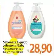 Atacadão Johnson's - sabonete líquido baby oferta