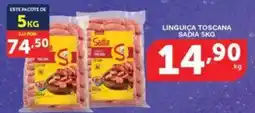 Roldão Linguiça toscana sadia oferta