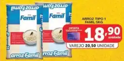 Roldão Arroz tipo 1 famil oferta